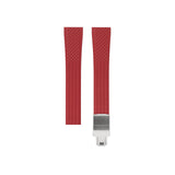 Delugs Red Waffle CTS Rubber Strap Rubber Watch Strap