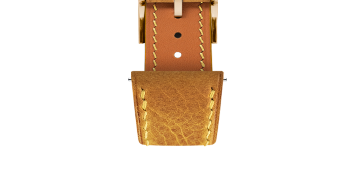 Straps for Cartier Tank à Guichets Yellow Gold (CRWGTA0234) | Delugs