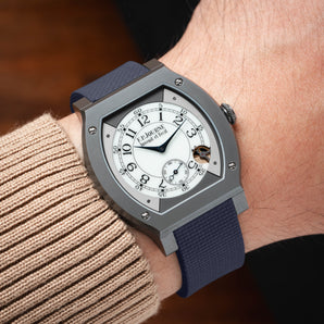 Purple Sailcloth CTS Rubber Strap for F.P. Journe Élégante