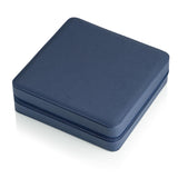 Delugs Zip Box (Twelve) - Navy/Orange Watch Storage Case