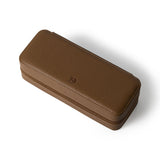 Delugs Zip Box (Four) - Brown/Light Brown Watch Storage Case