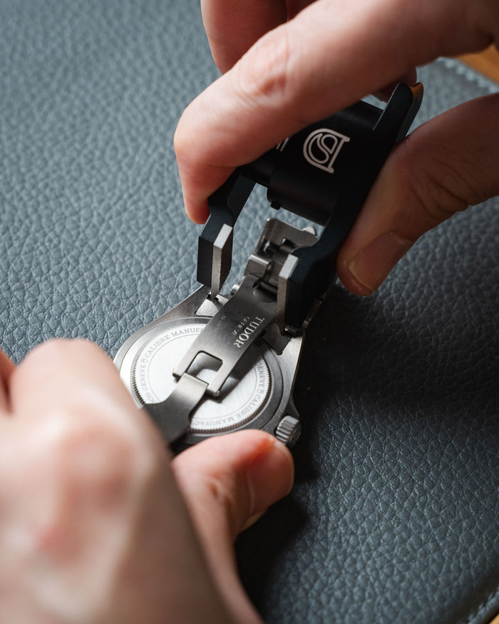 Take the strap off — optional