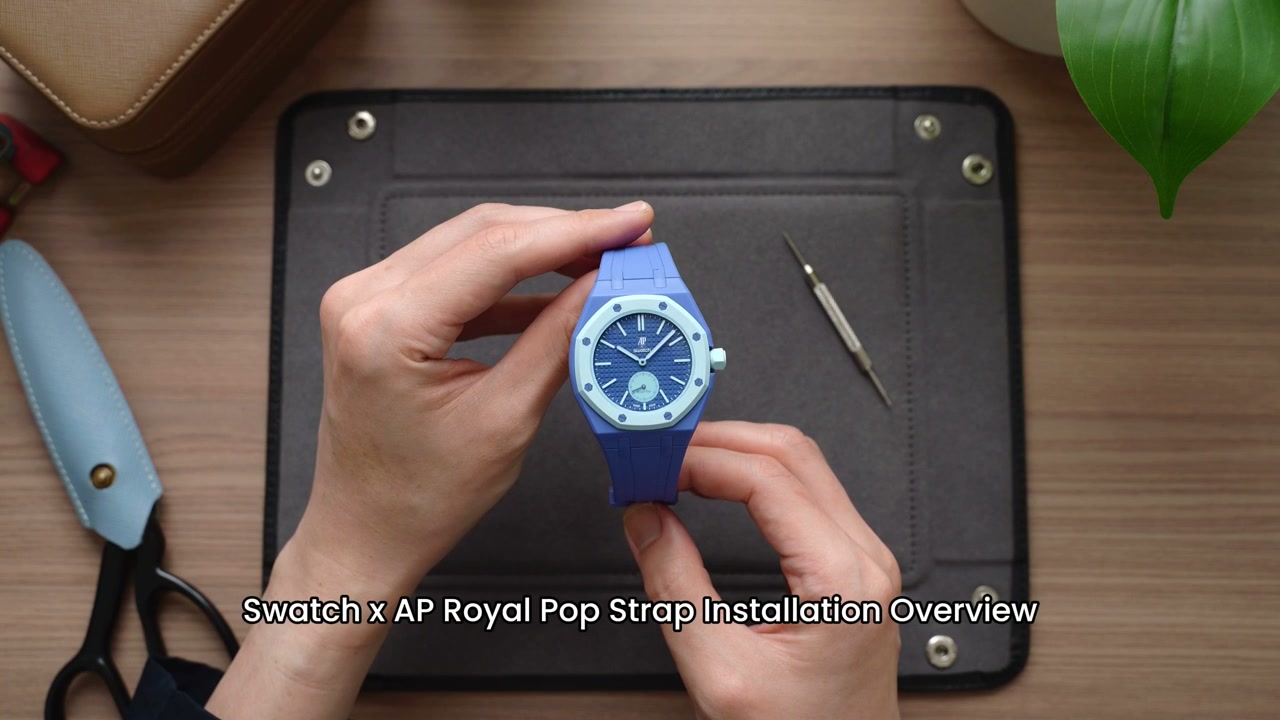 Swatch x AP Royal Pop Wristwatch Straps | Delugs