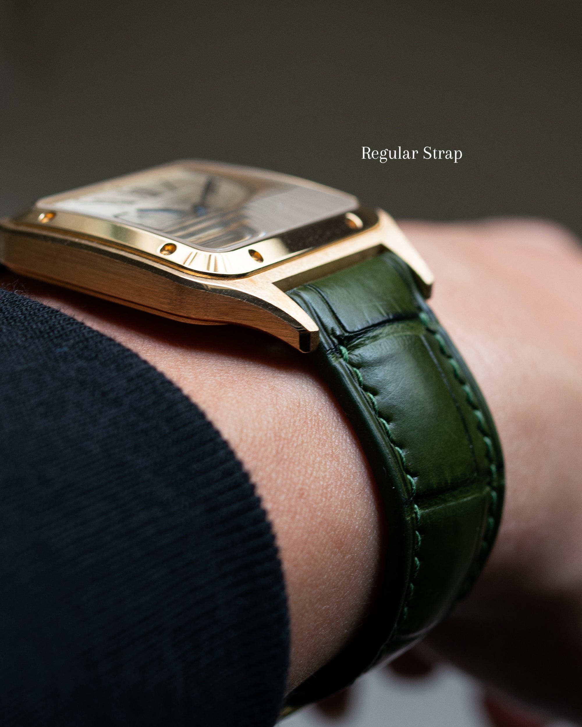 ekstensivt Intermediate Meningsfuld Custom Watch Strap for Cartier Santos-Dumont - Delugs