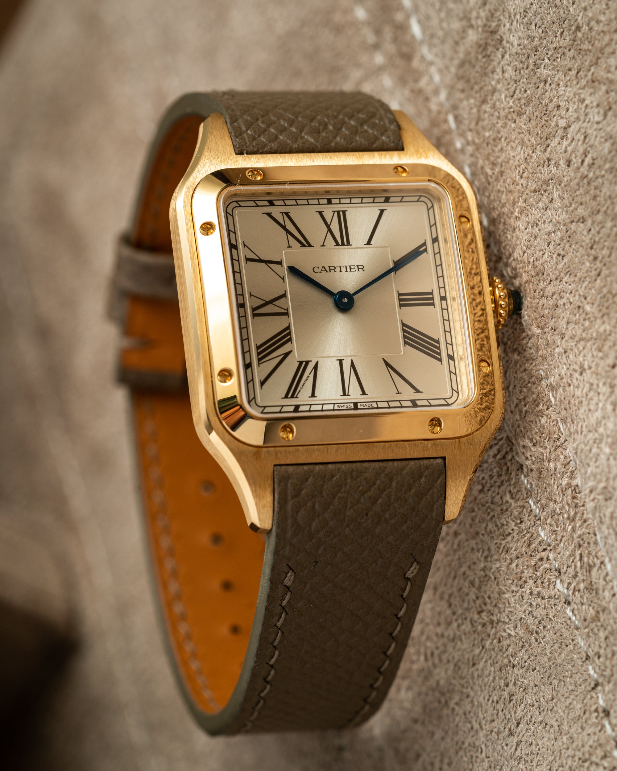 Cartier santos watch band replacement Clearance