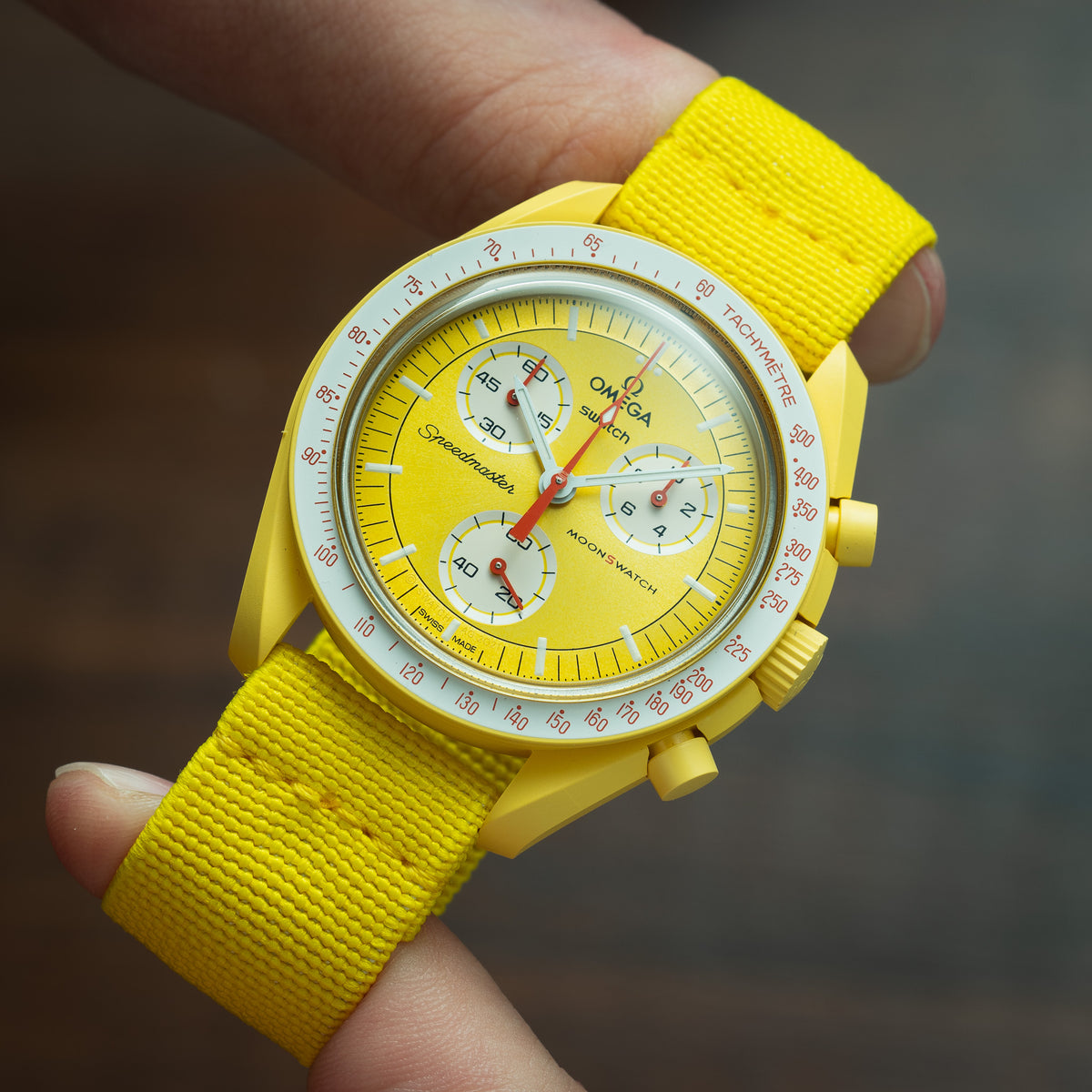 Women\'s Yellow Green Analog Stretch Band Elastic Colorful Weave Rope Wrist Watch Geneva Tribal Pattern Weave Buckle Band Rectangle Analog  main image 2