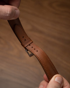 Barenia Leather Apple Watch Band - Fauve 40mm / Small 6 to 6.75