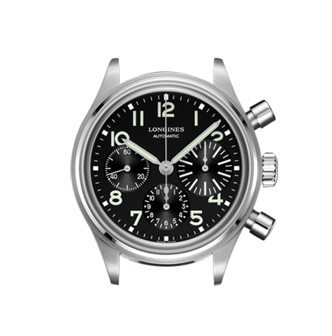 Case Diameter: 41mm, Lug Width: 20mm / include_only=strap-finder_tag1 / Longines,Black,Chronograph,20 / position-top=-30.5 / position-bottom=-29.2