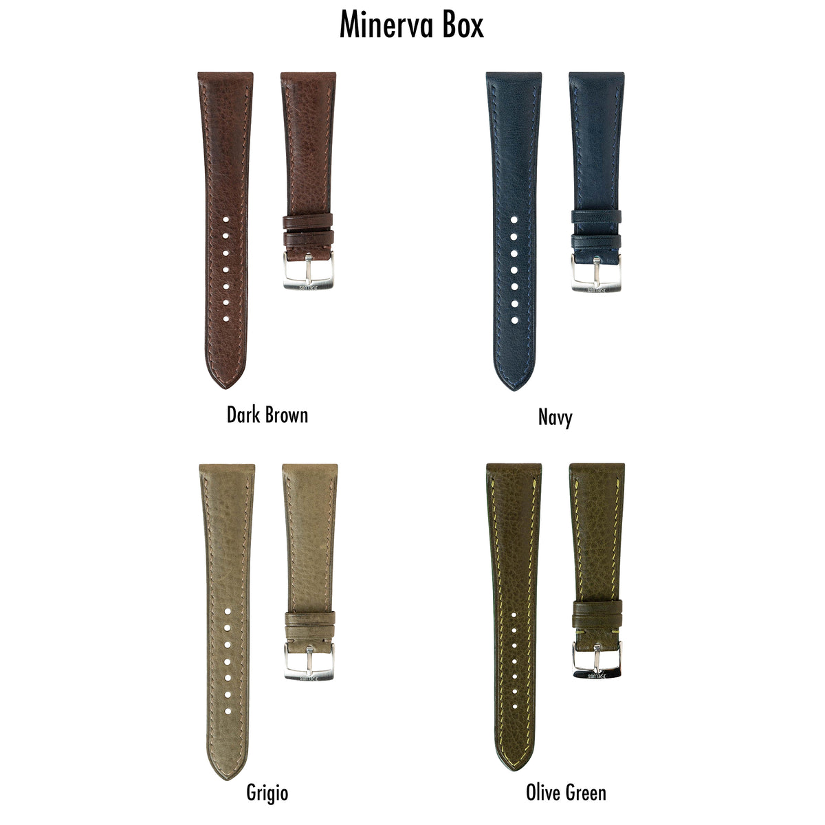 Barton Watch Bands Choices, Choices! Crafted Canvas Watch Band // Army Green (22mm)