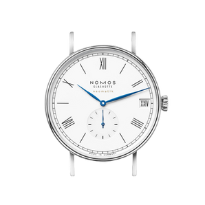 Case Diameter: 40.5mm, Lug Width: 20mm / include_only=strap-finder_tag1 / Nomos,White,Dress,20 / position-top=-30.5 / position-bottom=-29.6