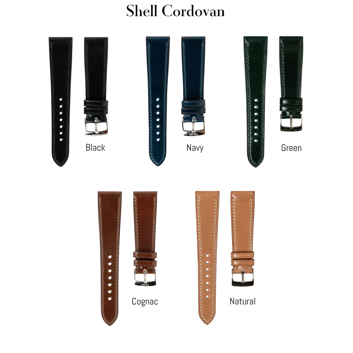 Customer Provided Materials, Fine Leather Watch Strap