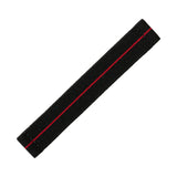 Delugs Elastic Loop Black/Red Fabric Watch Strap